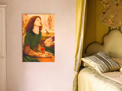Kanva uz audekla "izkrāso pēc cipariem" - Rossetti's Beata Beatrix 40x60 cm Artgeist