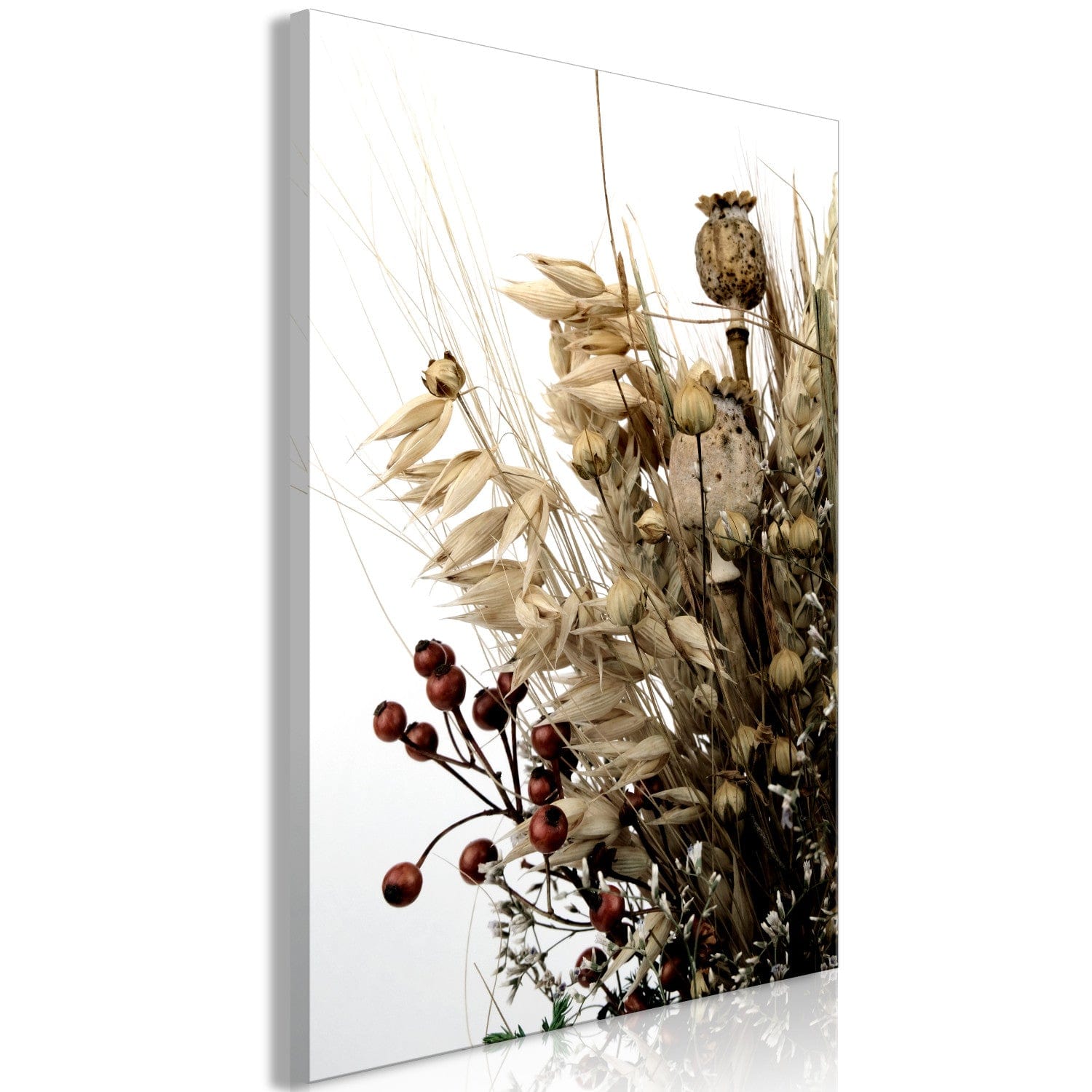Glezna ar kaltētu pušķi, dažādi izmēri (1 daļa), vertikāla 130465  G-ART.