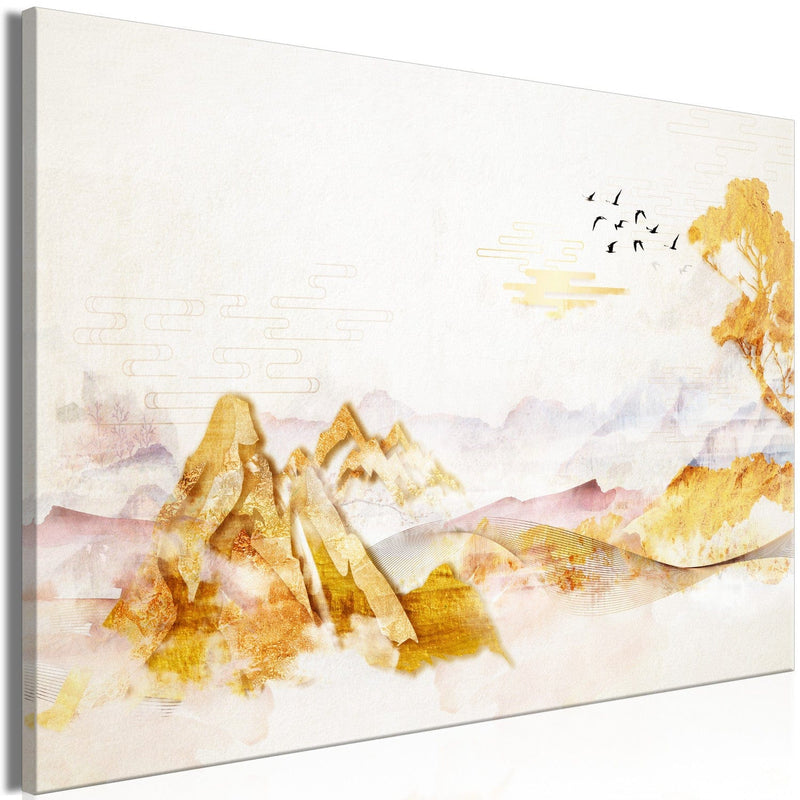 Glezna Zelta kalni (1 daļa), horizontāla Tapetenshop.lv.