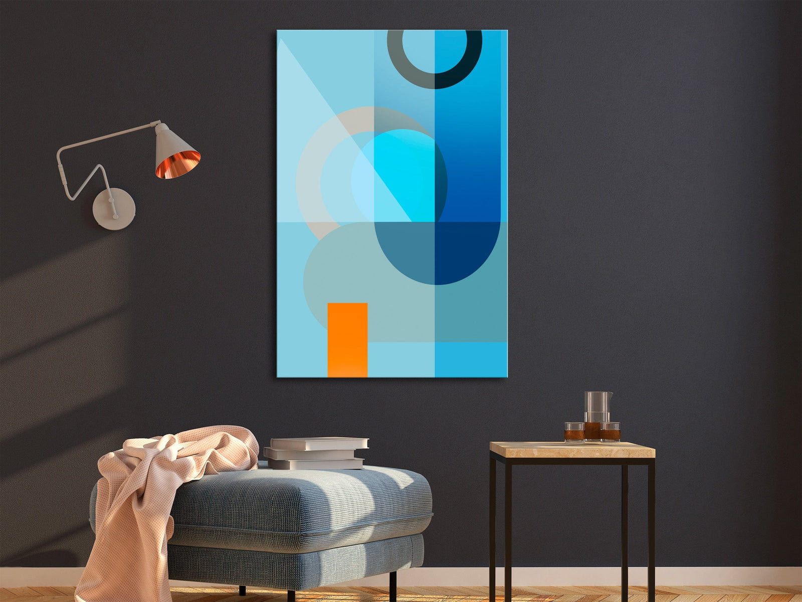 Glezna - Zila virsma (x 1) G-ART.