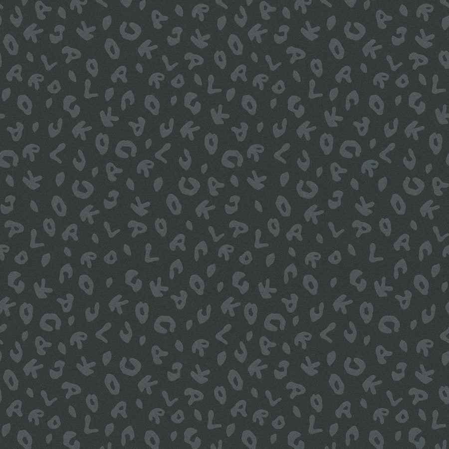 Karl LAGERFELD tapetes leoparda stilā, melnas - 1343305 AS Creation