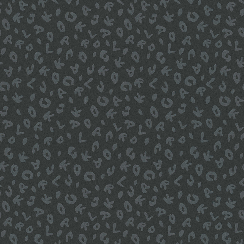 Karl LAGERFELD tapetes leoparda stilā, melnas, 1343305 AS Creation