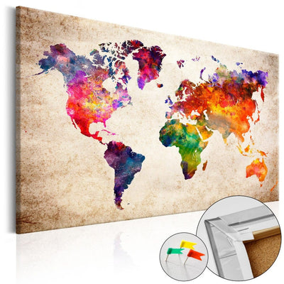 Maailma kaardid - fototapeedid, lõuendid ja dekoratiivsed tahvlid