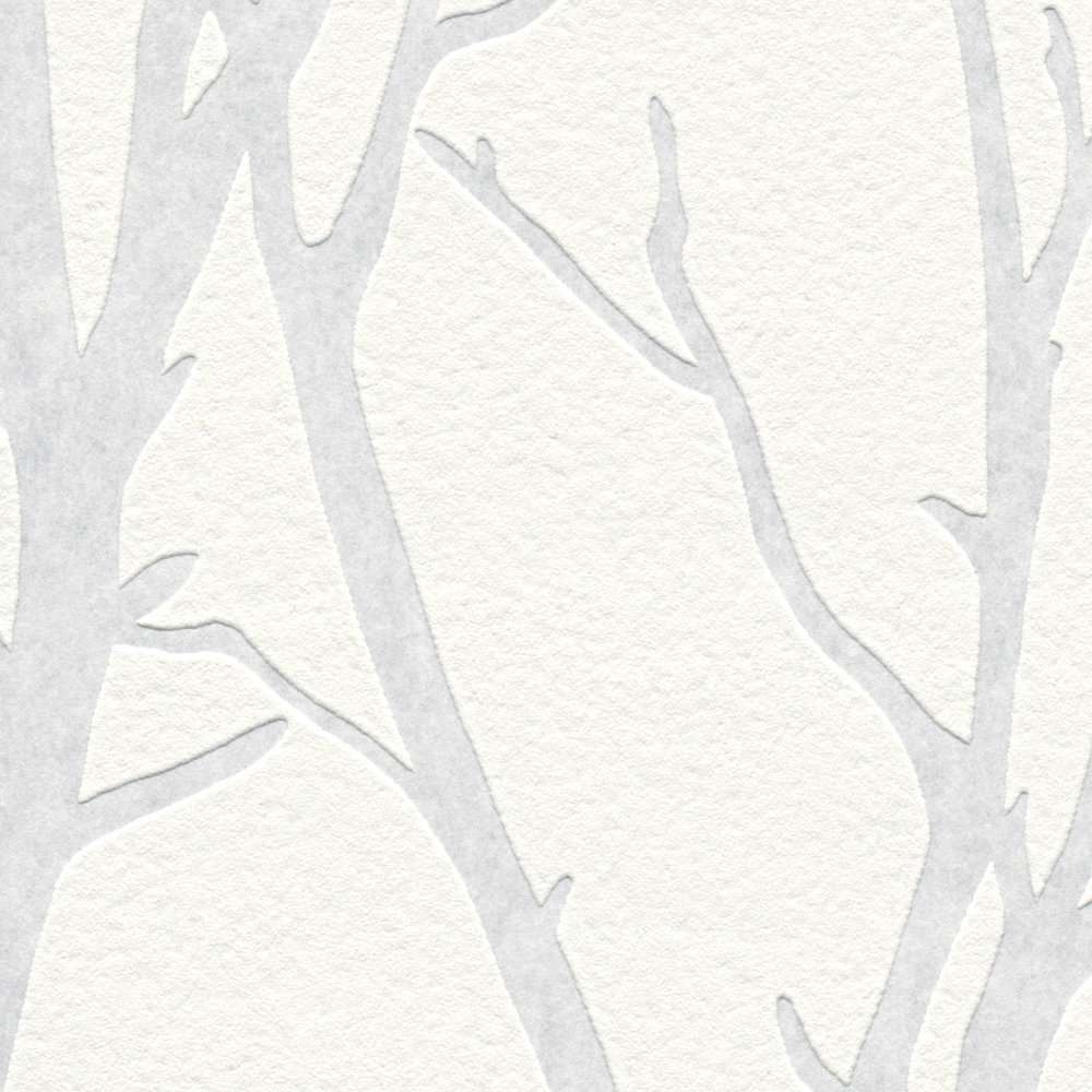 Krāsojamas tapetes ar koka zariem AS Creation 321015 (0.53x10m) AS Creation