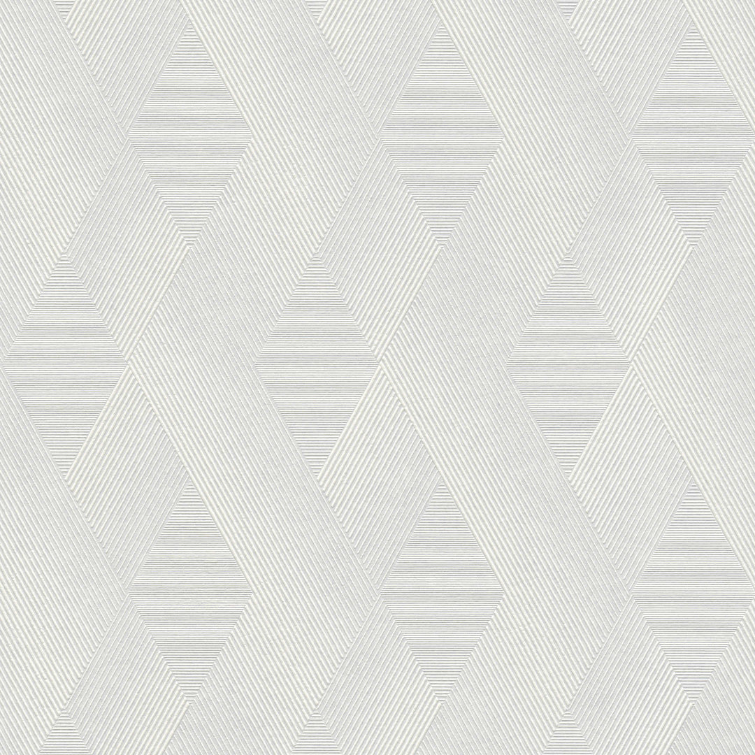 Krāsojamas tapetes ar rombveida rakstu - 3451353 (1.06x25m) AS Creation
