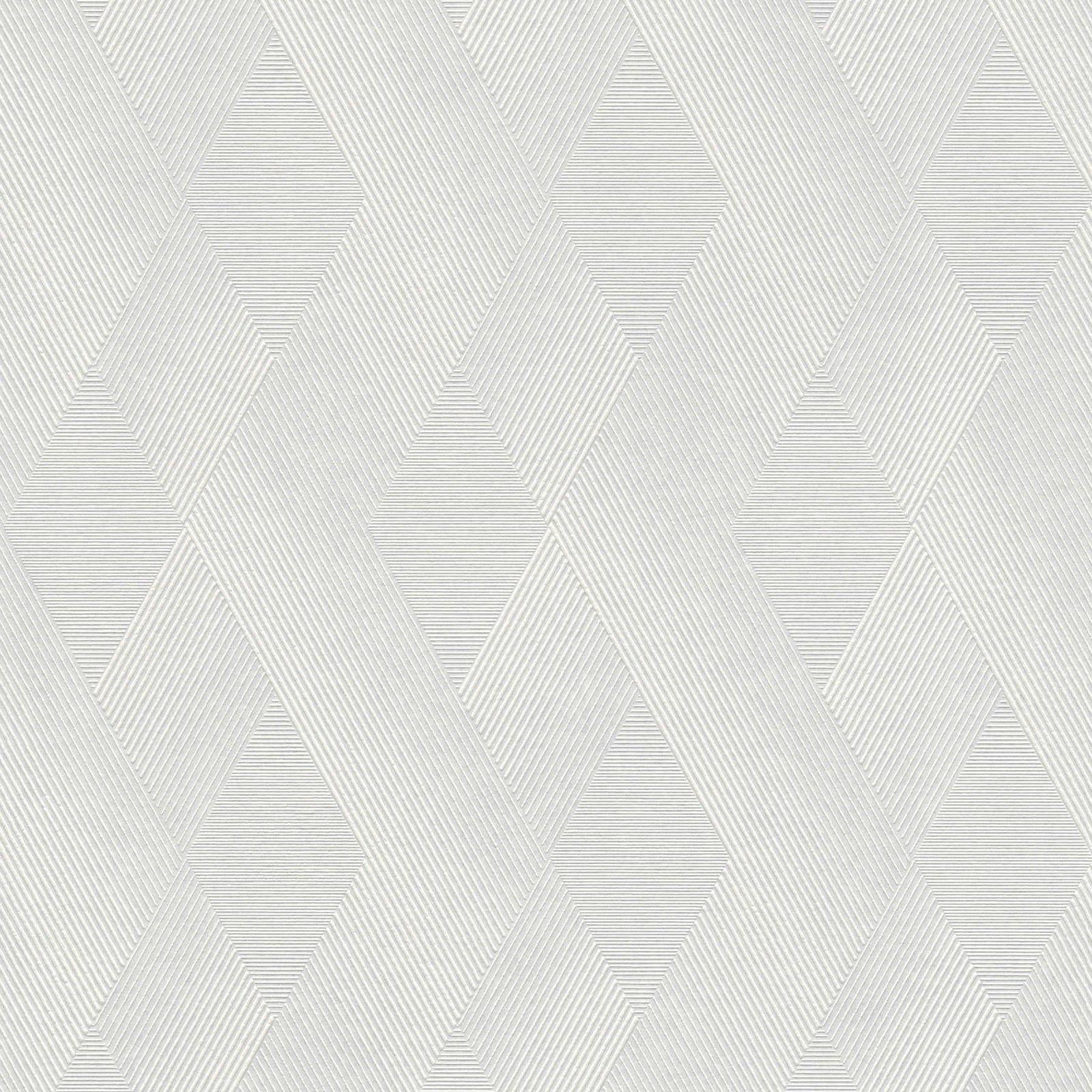 Krāsojamas tapetes ar rombveida rakstu - 3451353 (1.06x25m) AS Creation