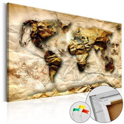 World maps - photo wallpapers, canvases and boards