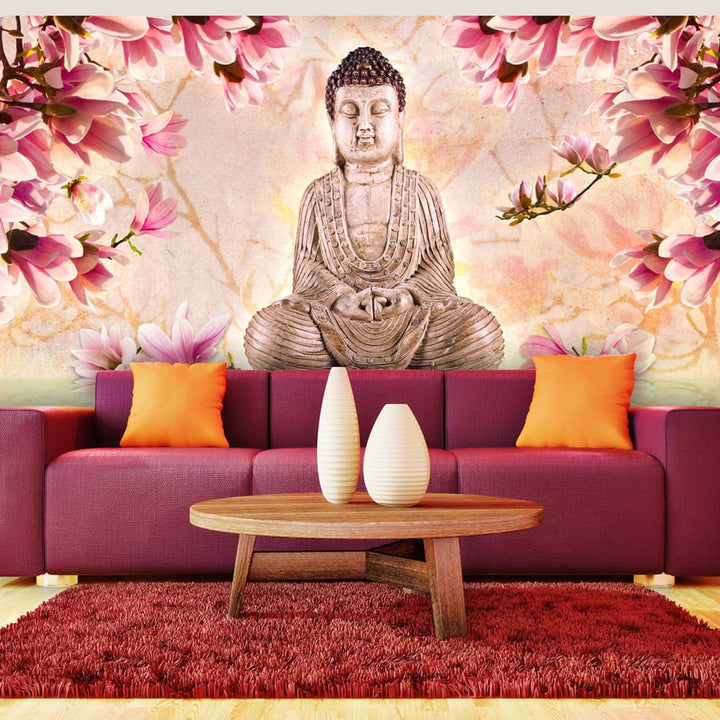 Lielās, lielformāta fototapetes - Buda un magnolija 550x270 cm G-ART