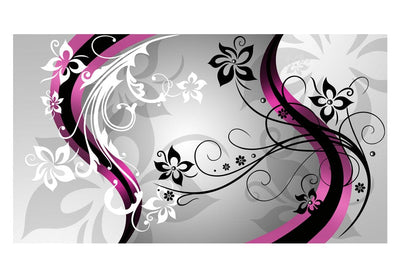 Широкоформатный Фотообои - Художественные цветы (розовые) (500х280 см) G-ART
