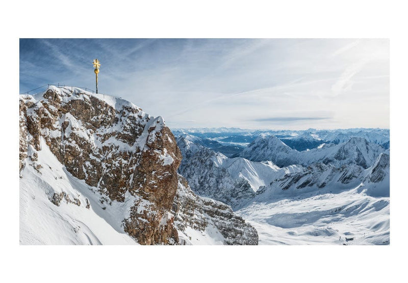 Suurikokoinen Valokuvatapetti - Winter in Zugspitze (500x280 cm) G-ART