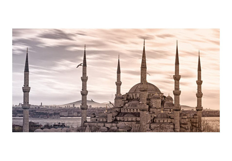 Lielformāta fototapetes - Zilā mošeja - Stambula (550x270 cm) G-ART