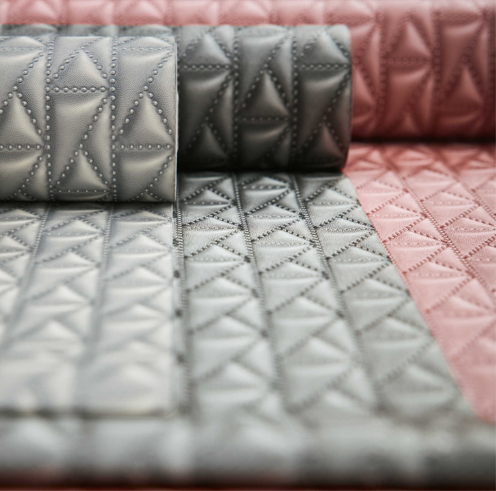 Melnas tapetes Karl Lagerfeld ar Quilt Bag dizainu 378444 AS Creation