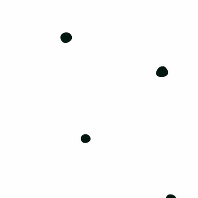 Black and white children's wallpaper with dots 1350717 Without PVC AS Creation
