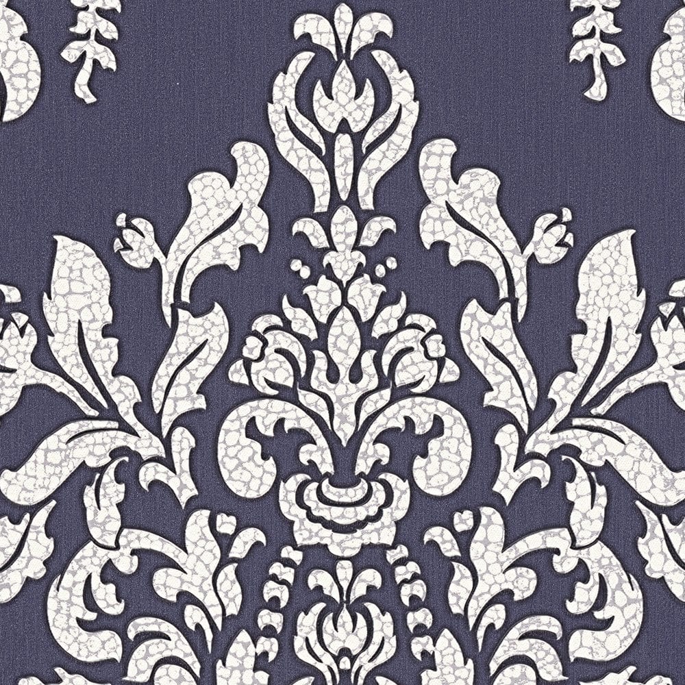 Ornamenta tapetes ar krekinga efektu violetos toņos, 341431 AS Creation