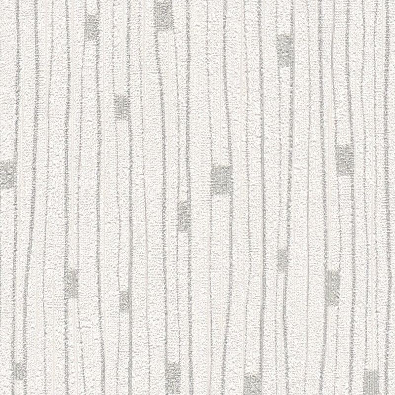 50 -ojo stiliaus retro tapetai su įdėklo raštu balta, 1366175 AS Creation