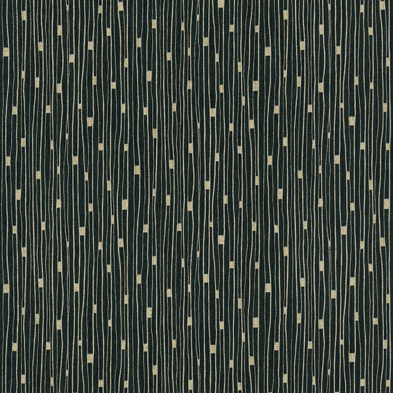 Retro wallpapers with linear pattern in black and gold, 1366200 AS Creation