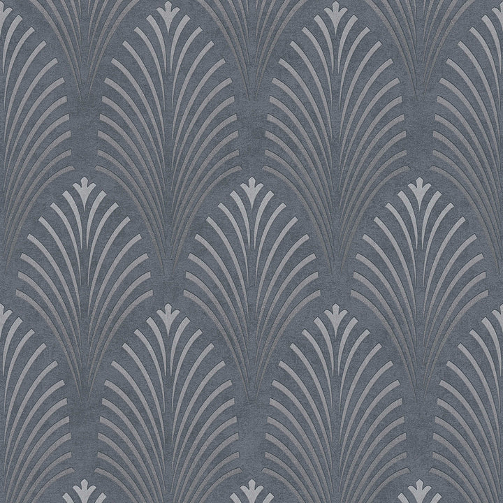 Retro tapetes tumši pelēkā krāsā, 374822 AS Creation