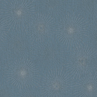 Retro wallpaper, star motif of blue 1366126 AS Creation