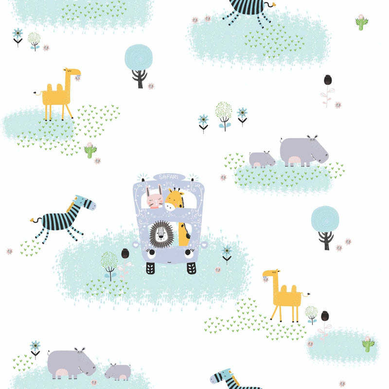 Safari wallpaper for children&