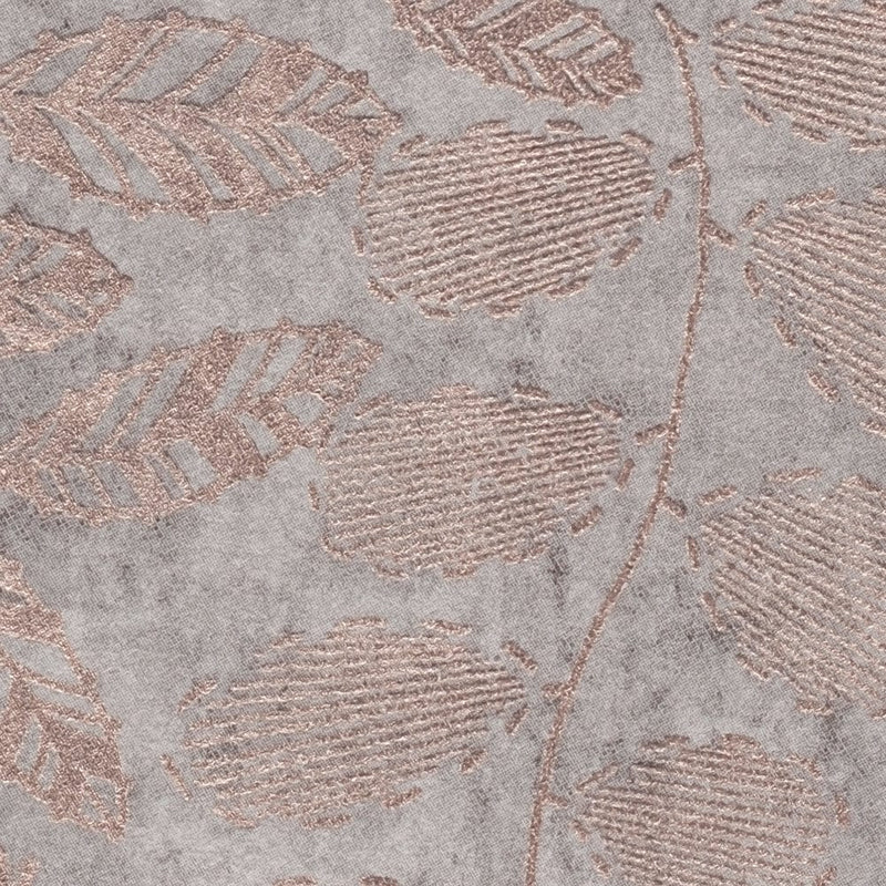 „Scandi“ tapetai su lapų raštu pilkais atspalviais, 1366317 AS Creation