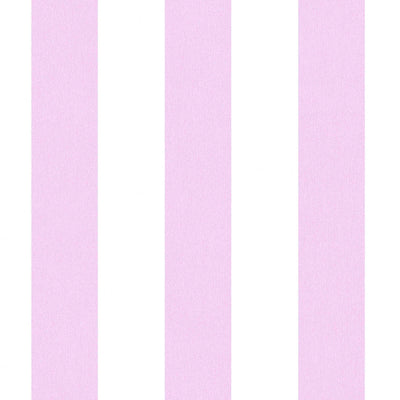 Striped wallpaper for nursery in pink 1351051 Without PVC