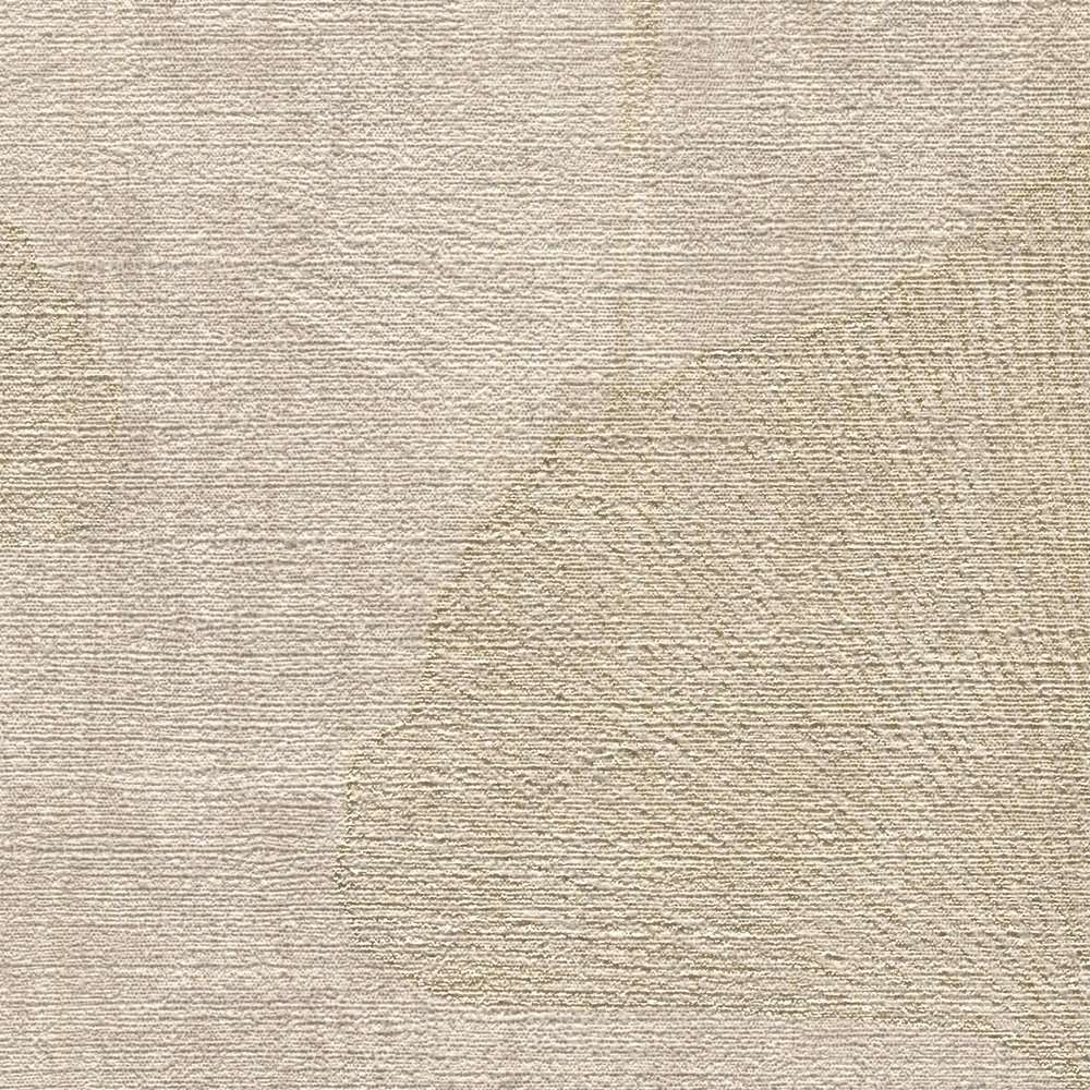 Ginko dizaina tapetes ar zelta efektu un krāsu šrafējumu - bēšas AS Creation