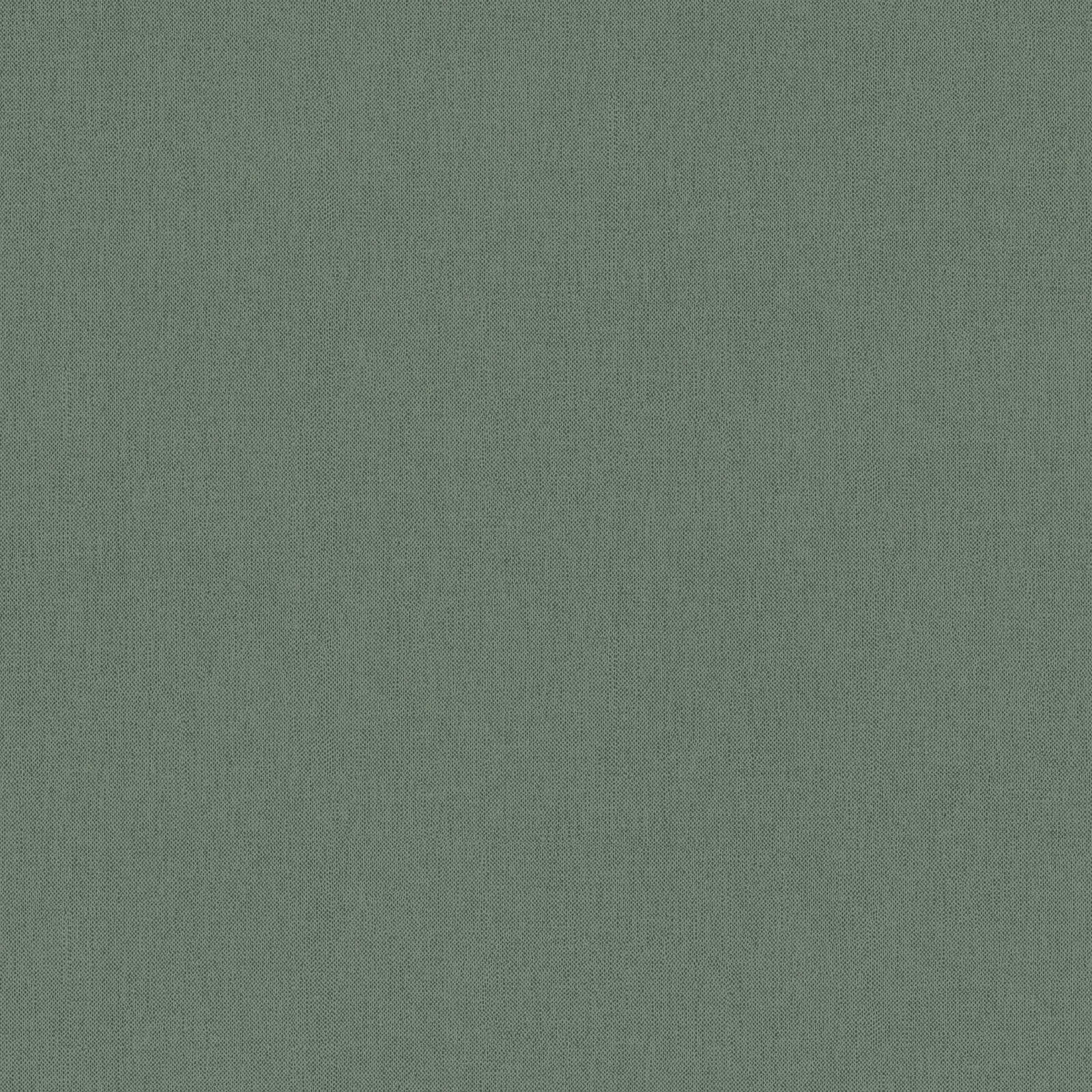 Tapetes zaļas egles krāsas ar lina faktūru AS 377034 AS Creation