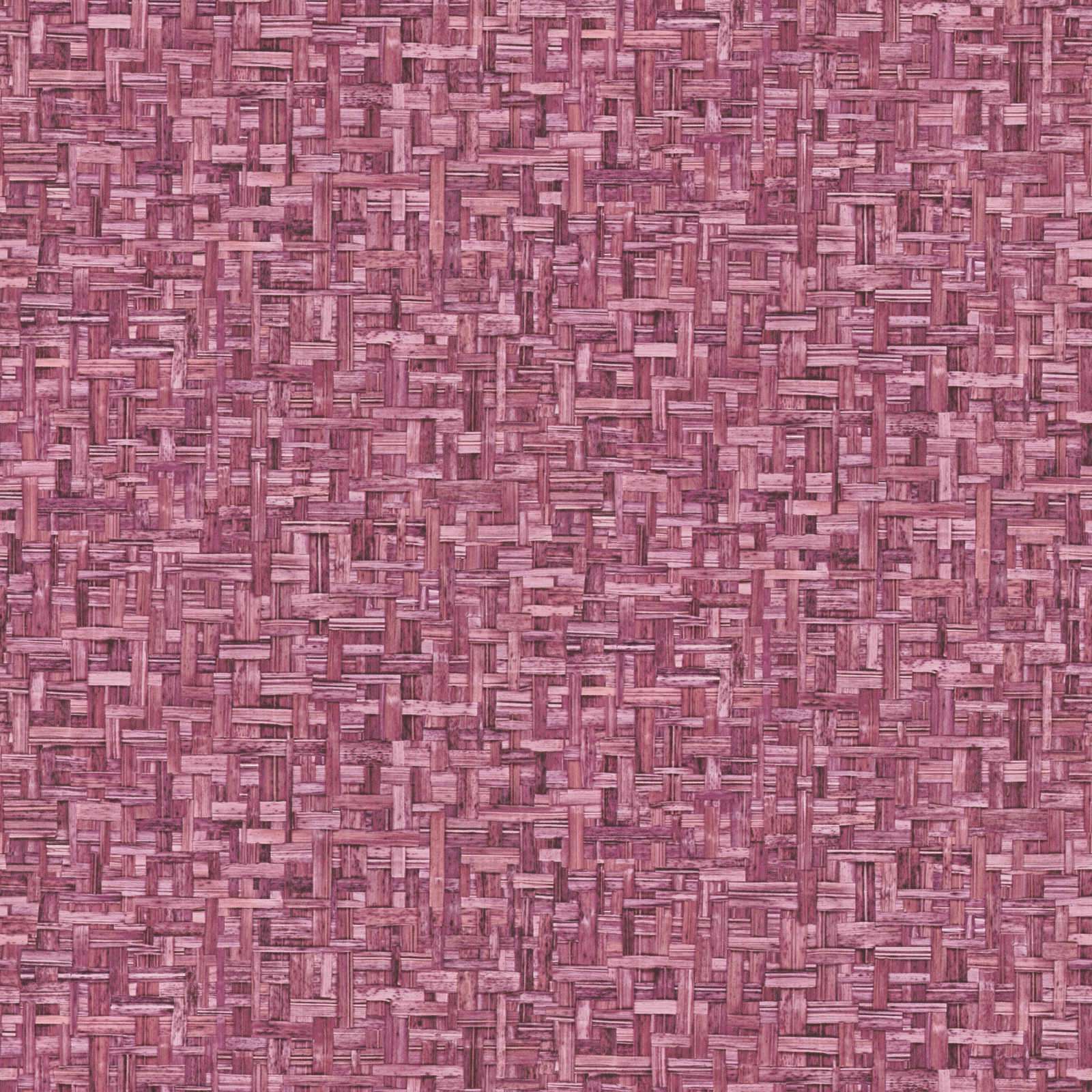 Tapetes violeta krāsā ar pīta koka rakstu AS 377065 AS Creation