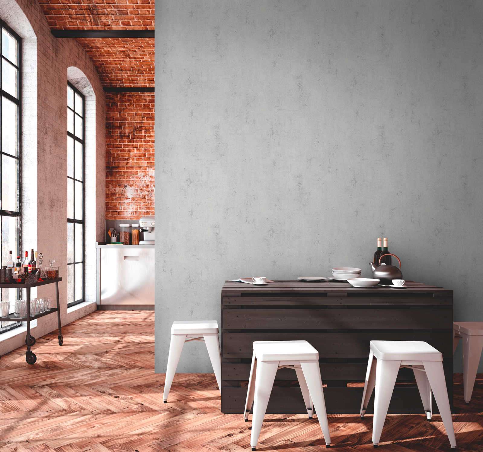 Mazgājamas tapetes ar betona imitāciju pekēka krāsā AS 379031 AS Creation