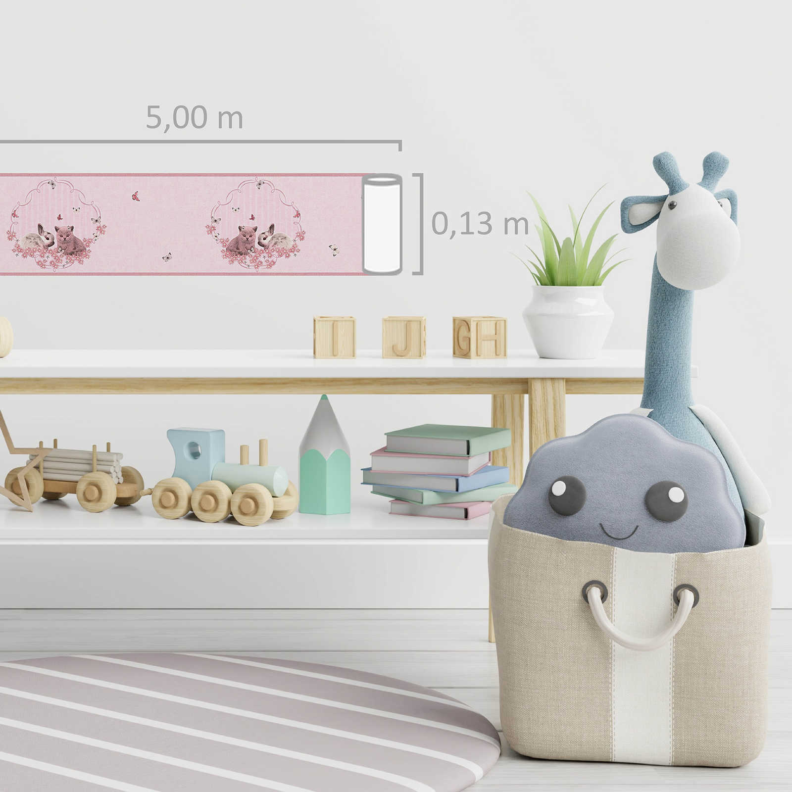 Ekoloģiskas tapetes bērnu istabai (bez ftalātiem un vinila) - 1266527 AS Creation