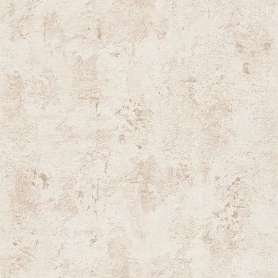 Wallpaper with plaster look and texture in cream color, 1366214 AS Creation