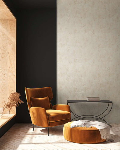 Wallpaper with plaster look and texture in warm tones, 1366215 AS Creation