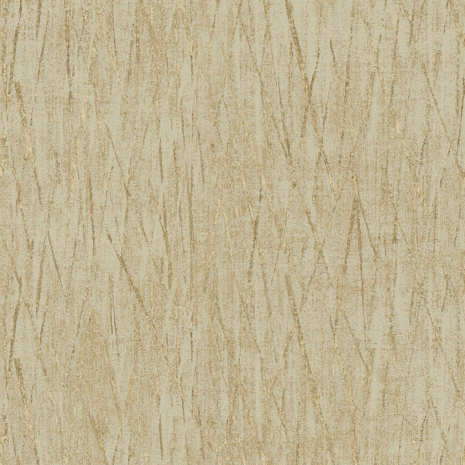 Tapetes ar dabas dizainu un metālisku efektu - brūnas, 385985 AS Creation