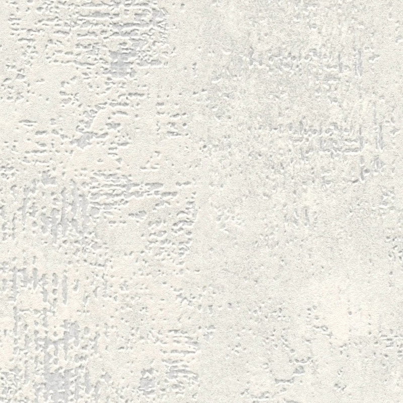 Wallpaper with decorative plaster look in cream, 1366351 AS Creation