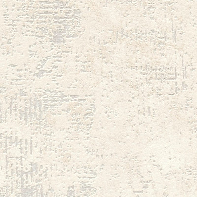 Wallpaper with decorative plaster look in cream, 1366353 AS Creation