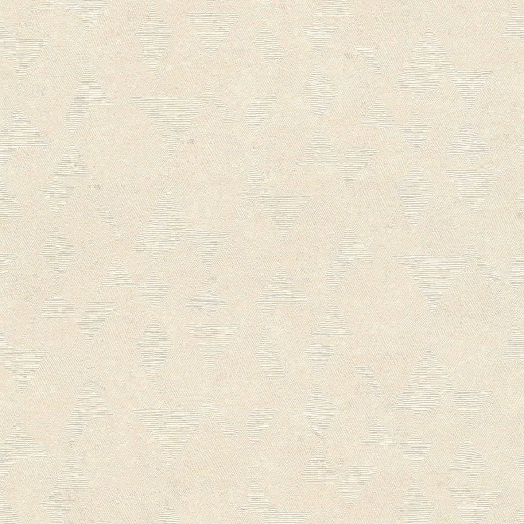 Tapetes ar grafisku rakstu krēmkrāsā - 1363645 AS Creation