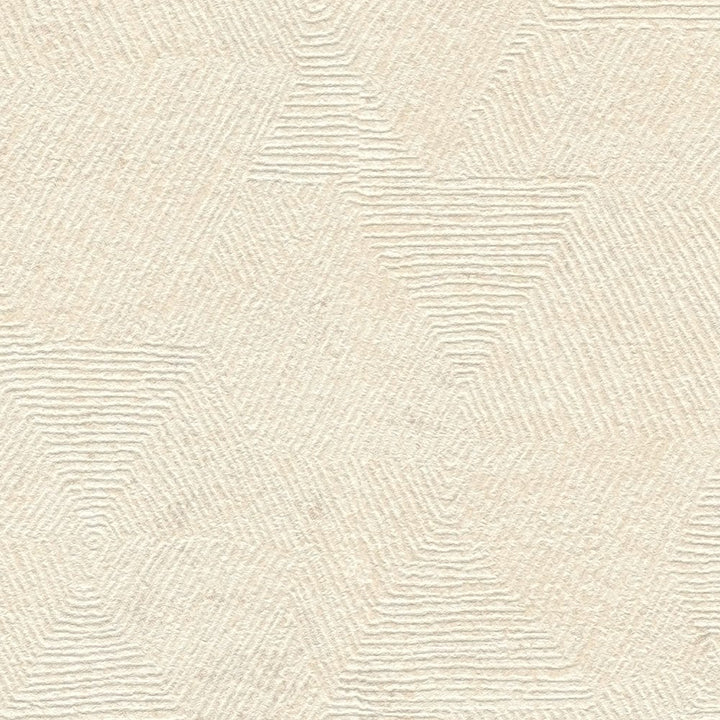 Tapetes ar grafisku rakstu krēmkrāsā - 1363645 AS Creation