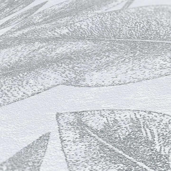 Tapetes ar lapām vintāža stilā, pelēkā krāsā AS 378362 AS Creation