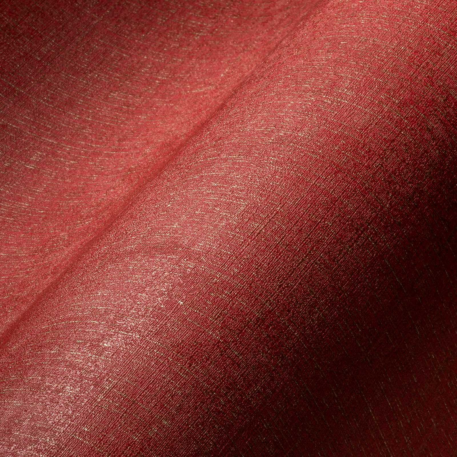 Tapetes ar lina faktūru sarkanā krāsā - 1363602 AS Creation