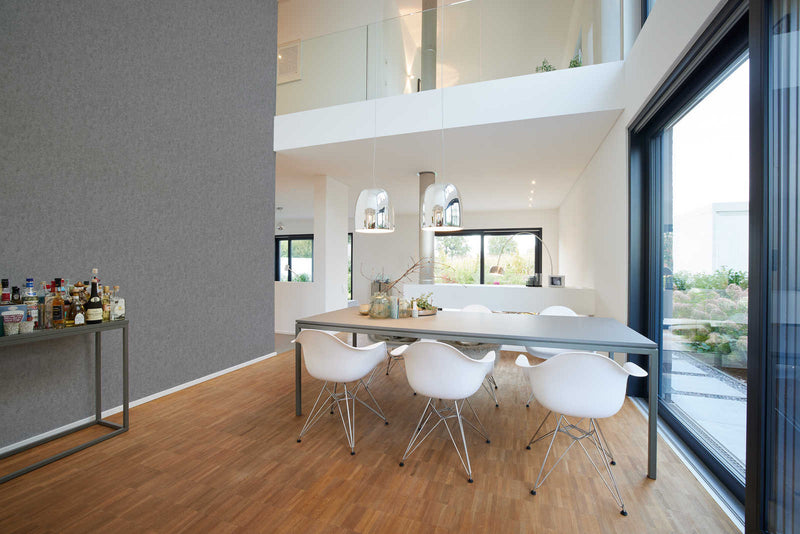 Wallpaper with artificial concrete effect in gray - 1363563 AS Creation