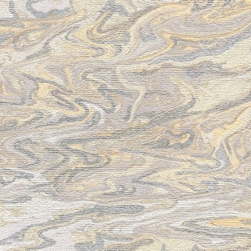Tapetes ar marmora dzīslām, bēšā un pelēkā krāsā, 1355136 AS Creation