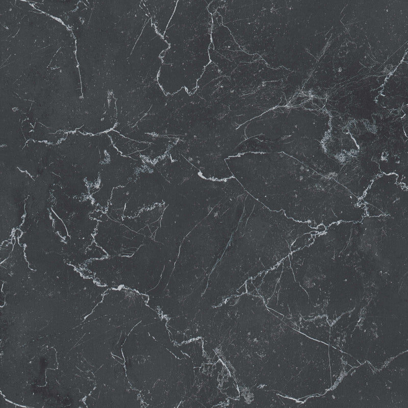 Tapetes ar marmora izskatu tumši pelēkā krāsā, 1346011 Tapetenshop.lv
