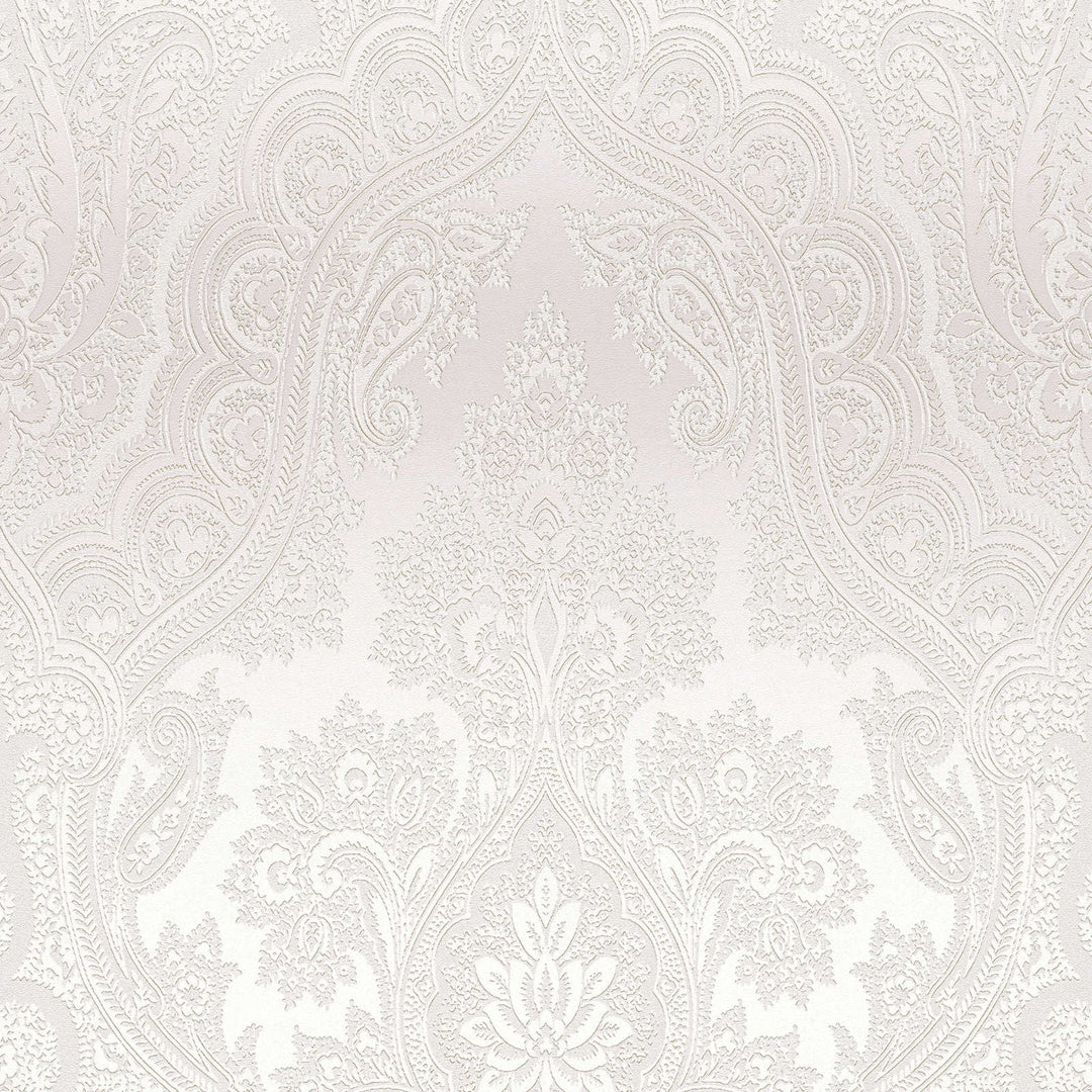 Tapetes ar ornamentu boho stilā rozā krāsā gaišos toņos - 1364014 AS Creation