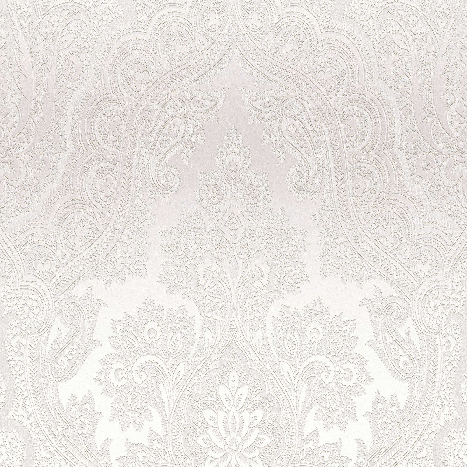 Tapetes ar ornamentu boho stilā rozā krāsā gaišos toņos - 1364014 AS Creation