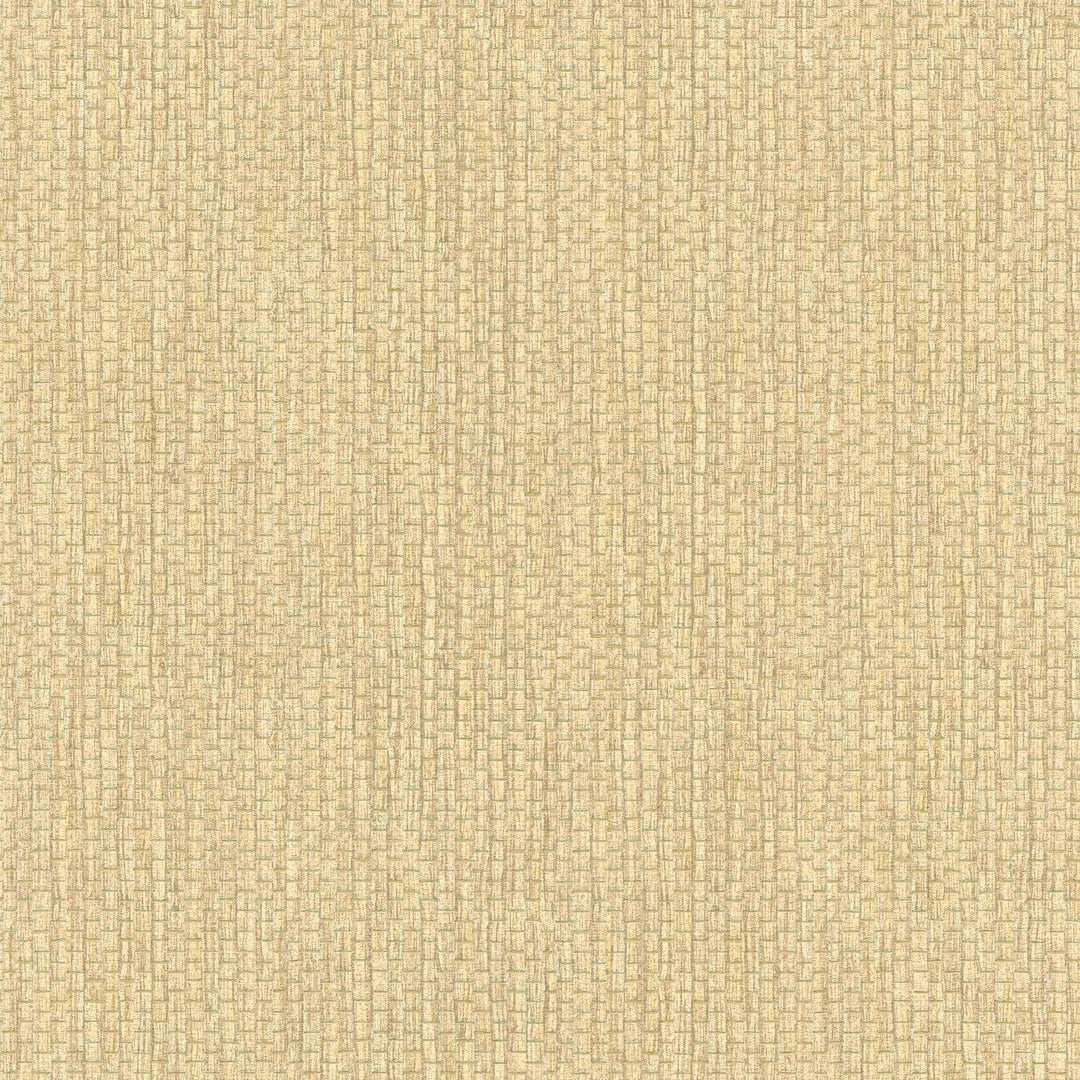 Tapetes ar rafijas zīmējumu - dzeltenā krāsā, 386123 AS Creation