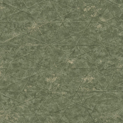 Tapetes ar reljefam līnijām zaļā krāsā, 2072567 RASCH