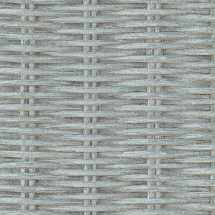 Tapetes ar rotangpalmas rakstu zilgani pelēkā krāsā AS 373933 AS Creation