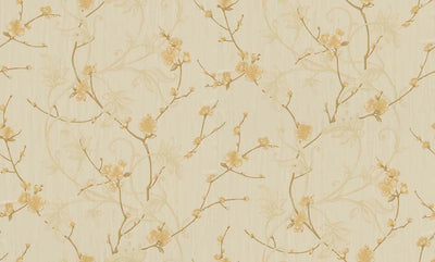 Tapetes ar smakliem ziediem ziloņkaula krāsā, 2204202 ✅ Ir noliktavā Erismann