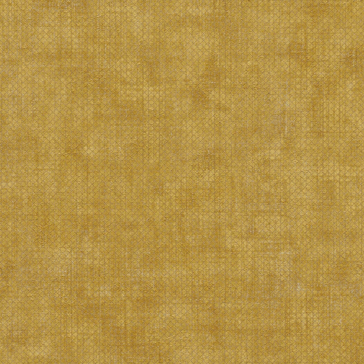 Tapetes ar smalko ģeometrisku rakstu dzeltenā krāsā, 388265 AS Creation