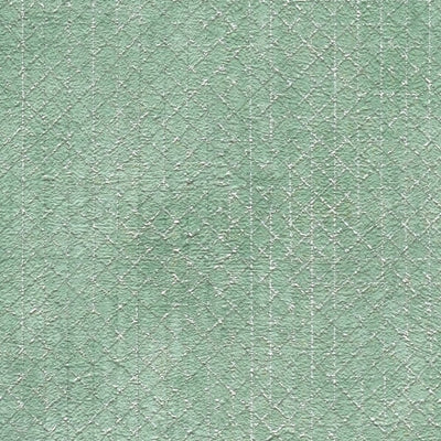 Wallpaper with fine geometric pattern in green, 1366250 AS Creation